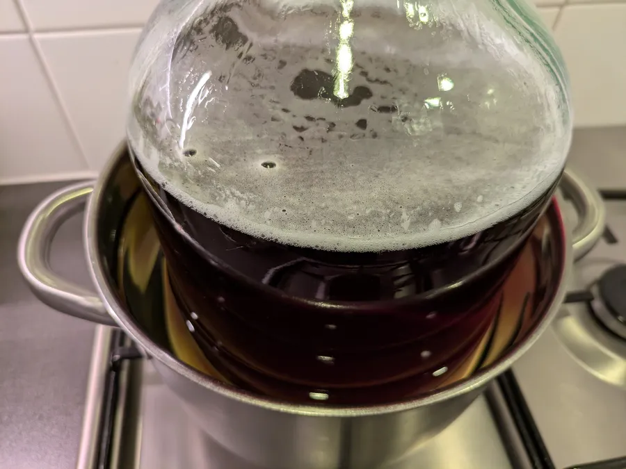 Pasteurization of mead