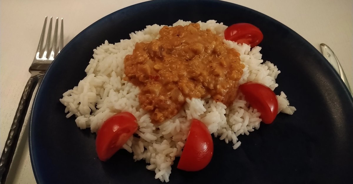 Simple spicey lentil stew