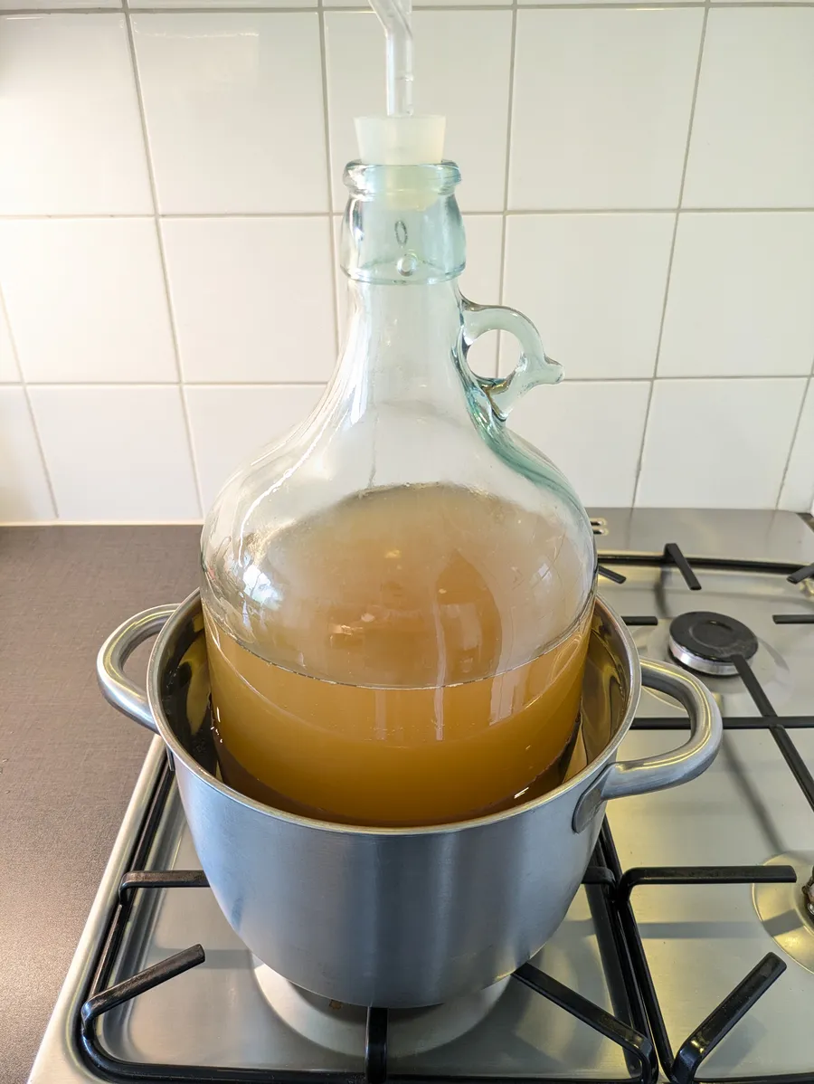 Pasteurization of tropical mead.