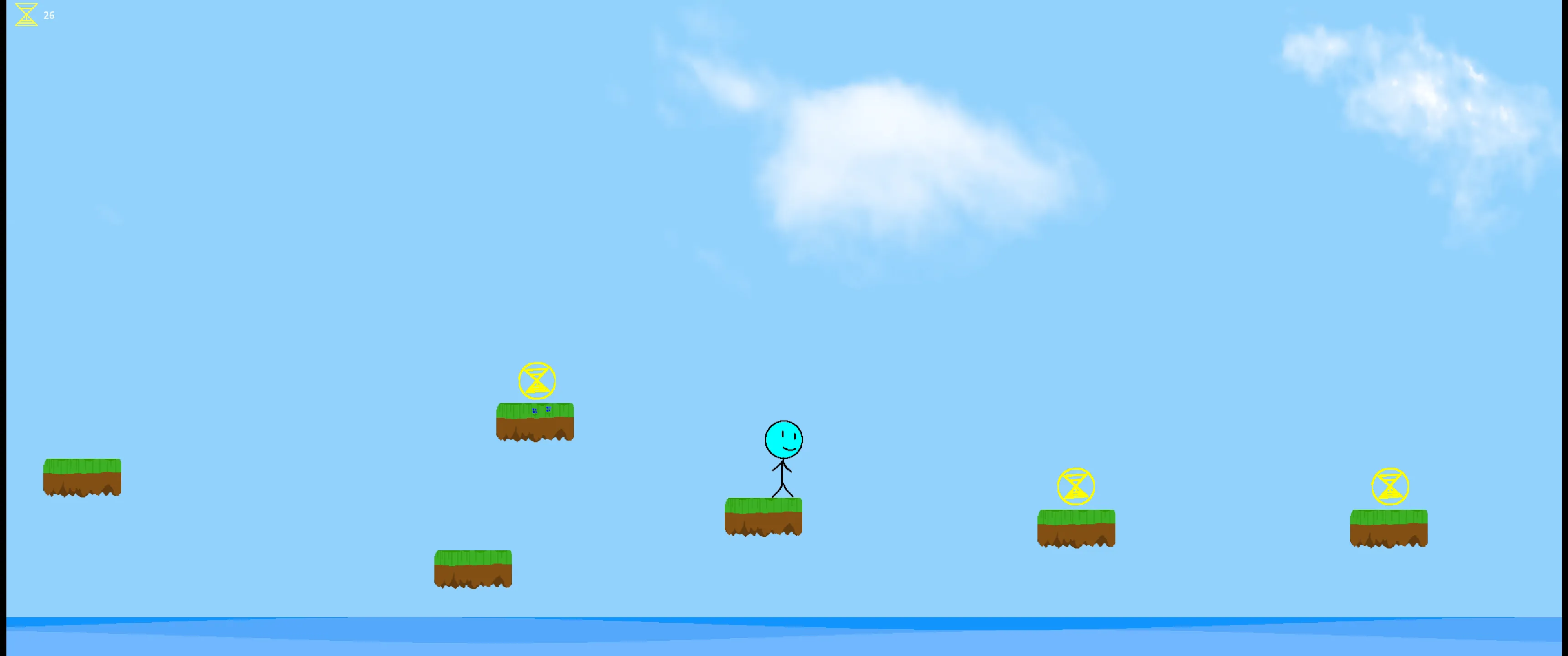 Screenshot of lakes level of the game Connected.