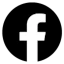 Facebook “f” logo black